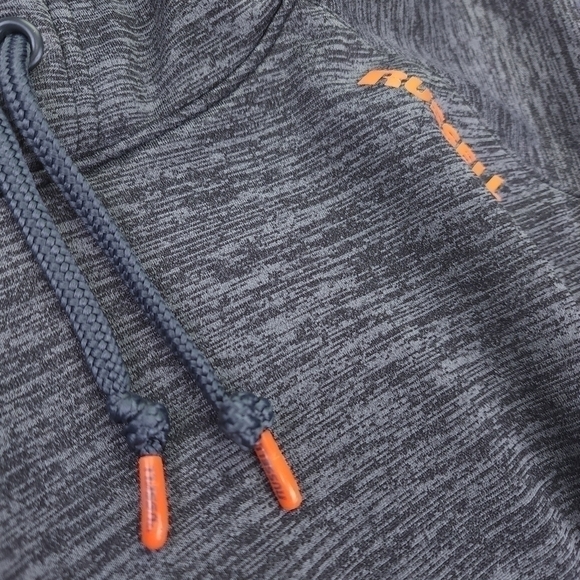 Russell Men's Tiger Camo Grey Hoodie Sz M - Picture 7 of 10